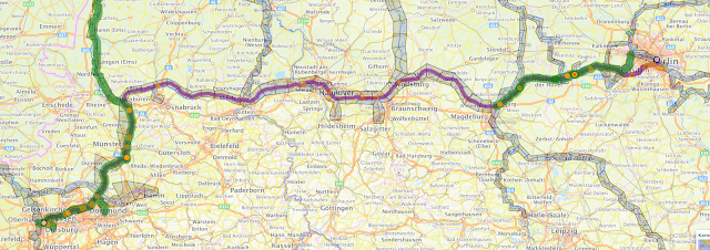 MS Achat — How to – wie man mit dem Schiff von Berlin nach Duisburg kommt